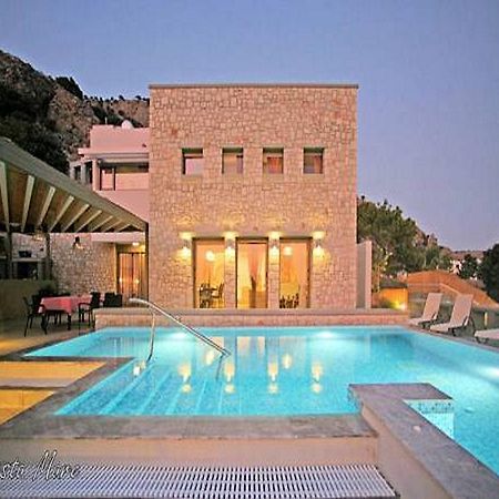 Villa Costamare - Enjoy Lazy Days On The Private Pool-Jacuzzi Pefki  Ruang foto