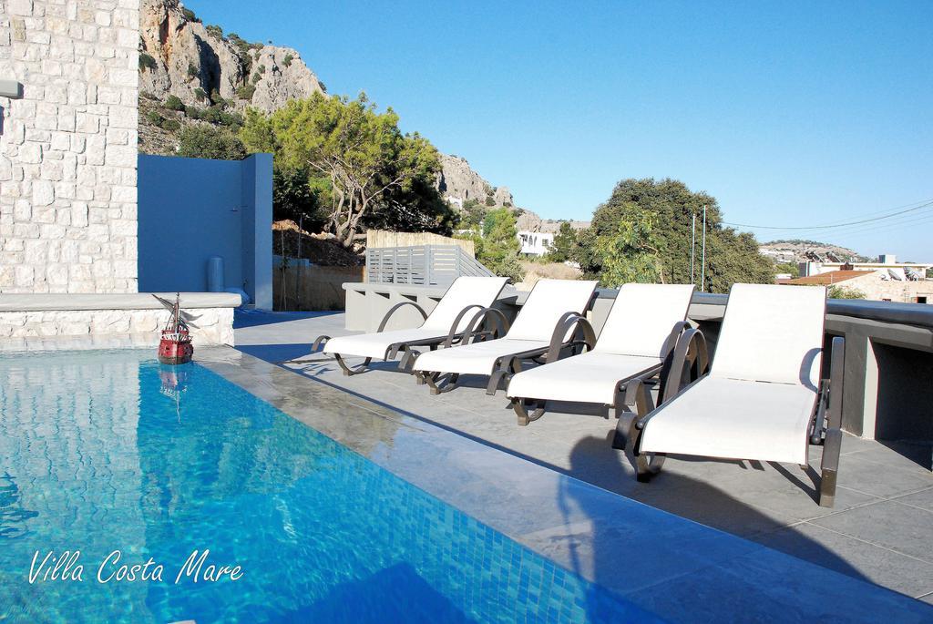 Villa Costamare - Enjoy Lazy Days On The Private Pool-Jacuzzi Pefki  Ruang foto