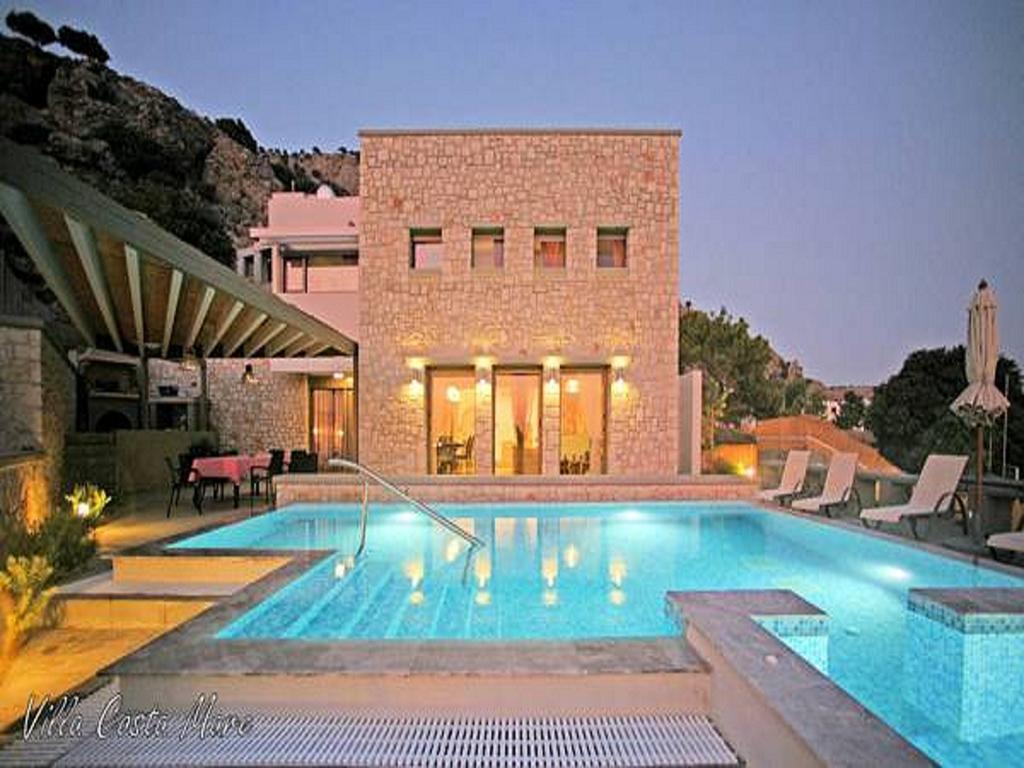 Villa Costamare - Enjoy Lazy Days On The Private Pool-Jacuzzi Pefki  Ruang foto